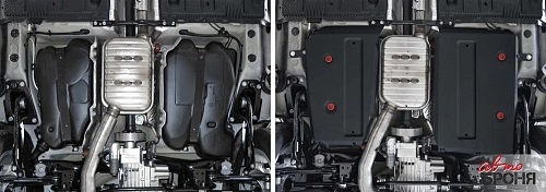Защита топливного бака Volkswagen Taos 2020-2023 Внедорожник 5 дв. V - 1.4T, полный привод Арт. 111.05123.1