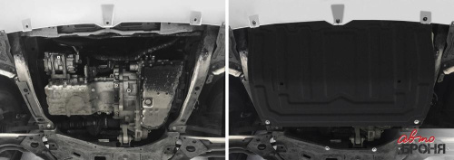 Защита картера двигателя Chery Tiggo 4 I 2018- FL V-1.5; 2.0 Арт. 11109222