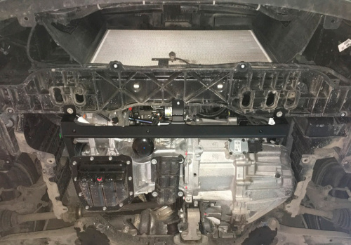 Защита картера двигателя и КПП Hyundai i30 II (GD) 2011-2015 Хэтчбэк 5 дв. V-1.6 АТ Арт. 10.2243