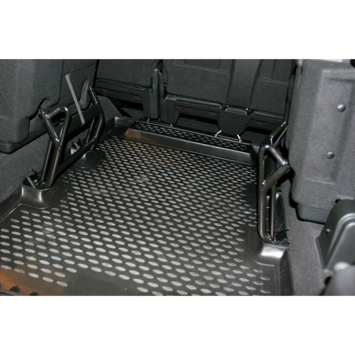 Коврик в багажник Land Rover Defender I (110) 2007-2016 5 дв., полиуретан Element, Черный, длинный Арт. NLC2808G13