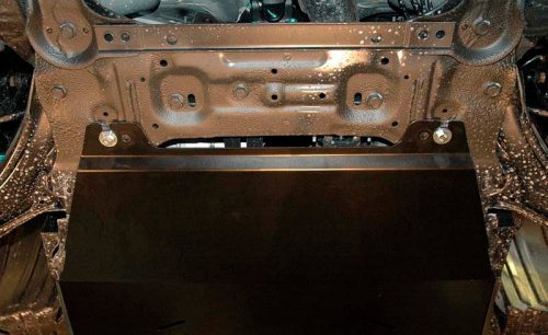 Защита картера двигателя и КПП Renault Koleos I 2008-2011 Внедорожник 5 дв. V-2,5; 2,0D Арт. 18.1218