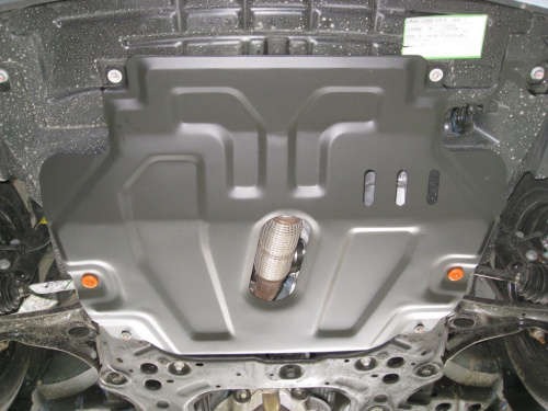 Защита картера двигателя и КПП Chevrolet Aveo II (T300) 2011-2020 5 дв. V-все Арт. ALF0315st