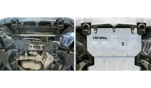 Защита радиатора Toyota Tundra II 2006-2009 Пикап V-5.7i Арт. 2333950916