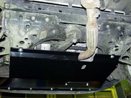 Защита картера двигателя и КПП Fiat Multipla 1998-2005 Минивэн V-1,6; 1,9D Арт. 07.0550