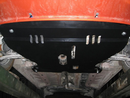Защита картера двигателя и КПП Fiat Panda II 2003-2008 Хэтчбэк 5 дв. V-все Арт. ALF0604st
