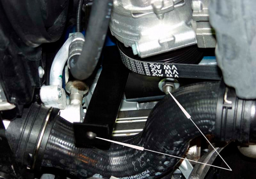 Защита картера двигателя и КПП Skoda Octavia II (A5) 2004-2009 Универсал V-1,4; 1,6 ; 1,8 (Combi) Арт. 21.0780