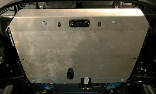 Защита картера двигателя и КПП Mazda CX-7 I 2006-2009 Внедорожник 5 дв. V-2,3; 2,5 AT Арт. 12.1223