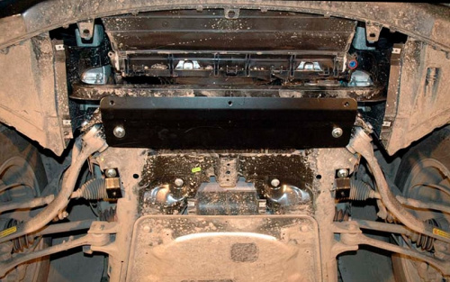 Защита картера двигателя BMW X3 I (E83) 2006-2010 FL V-2,0d; 3,0 Si Арт. 03.1416