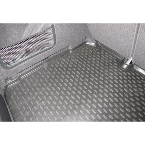 Коврик в багажник SEAT Leon II 2005-2009 5 дв., полиуретан Element, Черный, Арт. NLC.44.02.B11