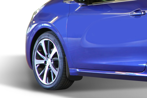 Брызговики Peugeot 208 I 2012-2015 Хэтчбэк 5 дв., передние, полиуретан Арт. NLF3823F11