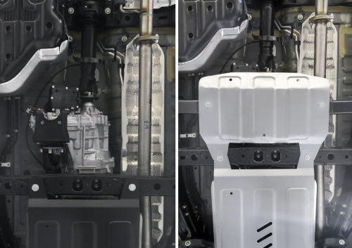 Защита раздатки Toyota Fortuner II 2015-2020 V-2.8D 4WD Арт. 2333577016