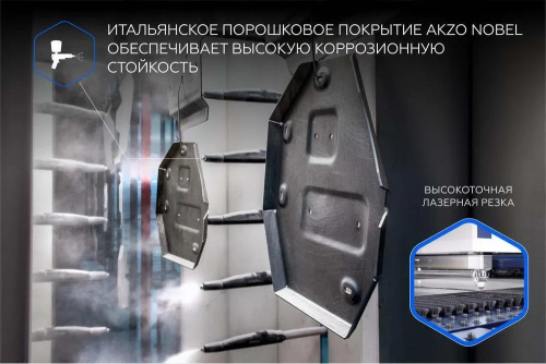 Защита хладагента Jetour X90 Plus 2021- V-1.6, 2.0, Робот, FWD Арт. 11109401