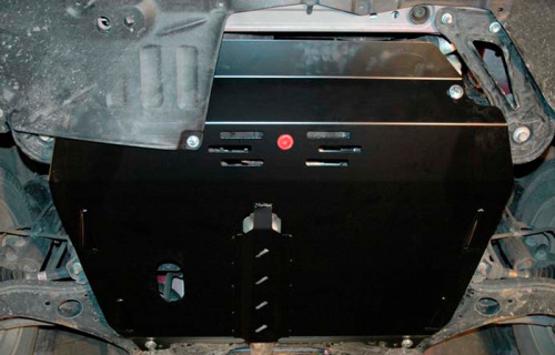Защита картера двигателя и КПП Toyota Sienna II (XL20) 2003-2005 Минивен V-3,3 Арт. 24.1486