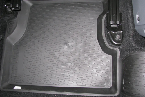 Коврики в салон Ford Focus III 2010-2015 Хэтчбэк 5 дв., полиуретан Element, Черный, Арт. CARFRD00001H