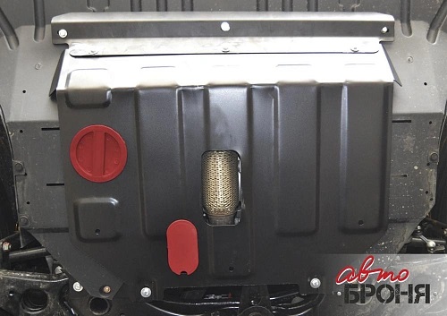 Защита картера двигателя и КПП Zotye T600 2013-2023 Внедорожник 5 дв. V - 1.5T; 2.0T Арт. 111.09703.1