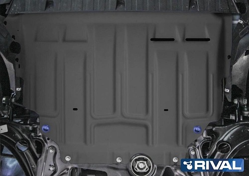 Защита картера двигателя и КПП Volkswagen Taos 2020-2023 Внедорожник 5 дв. V - 1.4 (150л.с.) Арт. 11151271