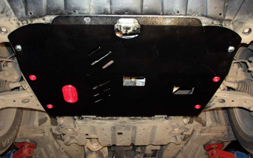 Защита картера двигателя и КПП Toyota Highlander I (U20) 2001-2003 V-2,4; 3,0; 3,3 Арт. 24.0505