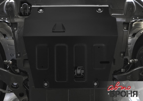 Защита картера двигателя и КПП Geely Azkarra 2019- V-1.5T; Hibrid; АКПП; 4WD Арт. 11119261