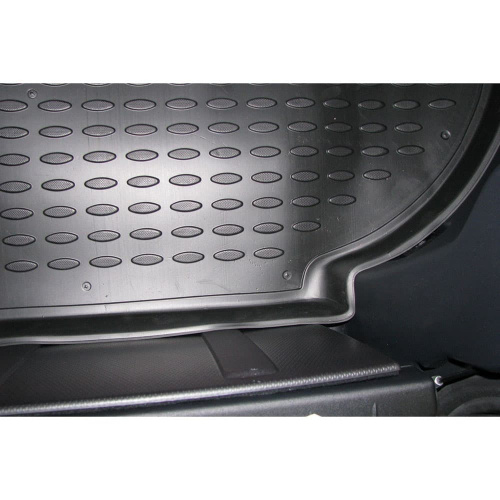 Коврик в багажник Citroen C-Crosser I 2007-2013 Внедорожник 5 дв., полиуретан Element, Черный, 2 уха, без сабвуфера Арт. NLC1014B13