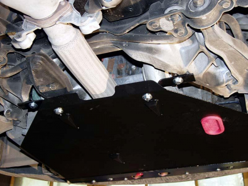 Защита картера двигателя и КПП Mitsubishi Diamante II 1995-2005 Универсал V-3,0; 3,5 Арт. 14.0748