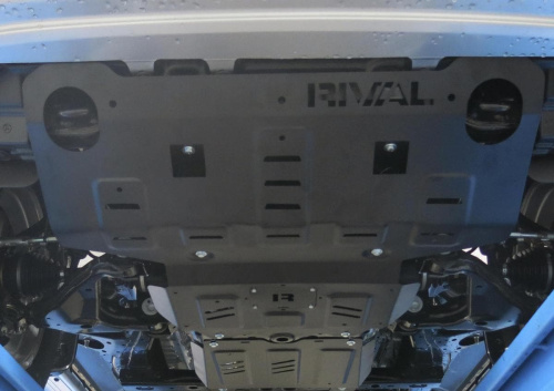 Защита картера двигателя и радиатора Toyota Hilux VIII 2015-2020 Пикап V-2.7; 2.8D Арт. 2111571013