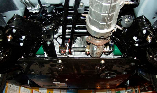 Защита картера двигателя и КПП Mazda MPV II (LW) 1999-2003 Минивэн V-2,3 Арт. 12.0239