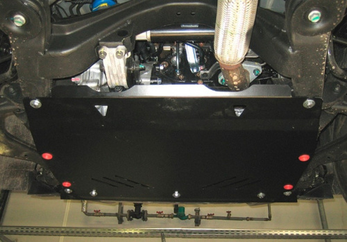 Защита картера двигателя и КПП SsangYong Actyon II 2010-2013 Внедорожник 5 дв. V-2.0D AT, MT Арт. 29.2042