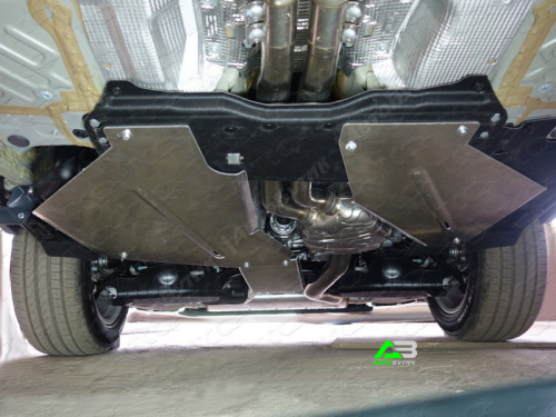 Защита топливного бака TCC для Audi Q7, Алюминий 4 мм, арт. ZKTCC00147