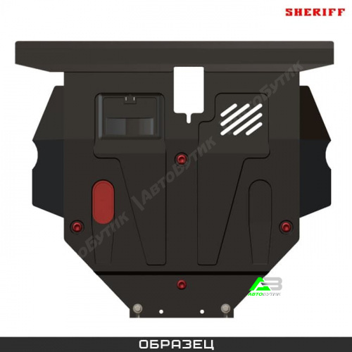 Защита картера двигателя SHERIFF для Jeep Wrangler, , арт. 04.3985
