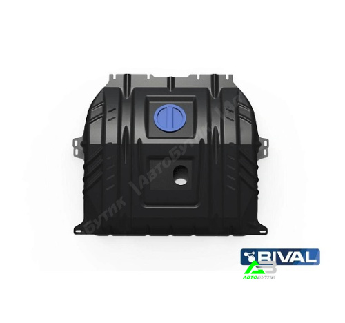 Защита картера двигателя Rival для Chevrolet Malibu, Сталь 1,8 мм, арт. 11110201