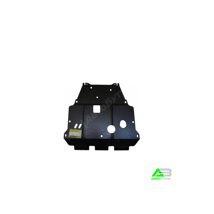 Защита картера двигателя и КПП Motodor для Kia Venga, Сталь 2 мм, арт. 01030
