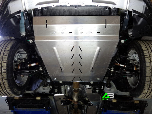 Защита картера двигателя и КПП TCC для Ford Explorer, Алюминий 4 мм, арт. ZKTCC00180