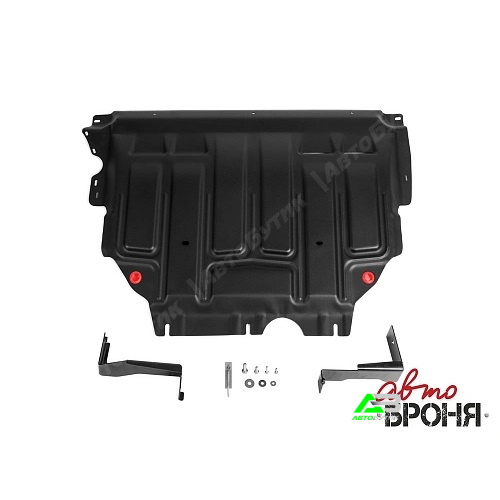 Защита картера двигателя и КПП АвтоБроня для Volkswagen Caddy, Сталь 1,5 мм, арт. 111.05880.1