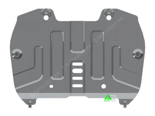 Защита картера двигателя и КПП SHERIFF для Toyota Camry, Алюминий 3 мм, арт. 24.3012 CP