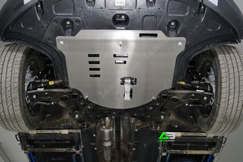 Защита картера двигателя и КПП TCC для Hyundai Palisade, Алюминий 4 мм, арт. ZKTCC00482