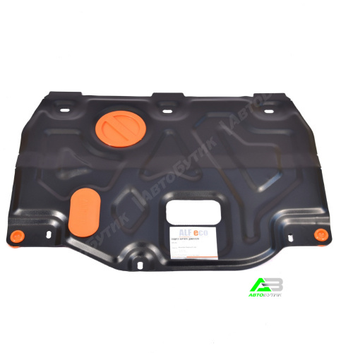 Защита картера двигателя и КПП ALFeco для Hyundai Avante, Сталь 1,5 мм, арт. ALF1045st