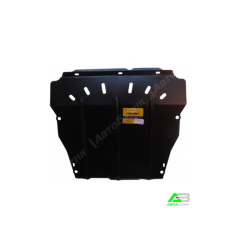 Защита картера двигателя и КПП Motodor для JAC S1 (Rein), Сталь 2 мм, арт. 00924