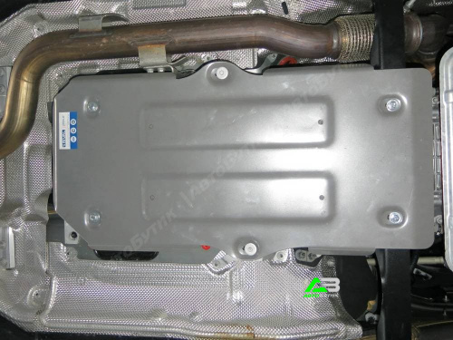 Защита КПП Rival для Mercedes-Benz C-Класс, Алюминий 3 мм, арт. 333.3941.1