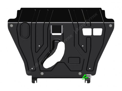 Защита картера двигателя и КПП SHERIFF для Lexus NX, Сталь 1,8 мм, арт. 24.2670 CP