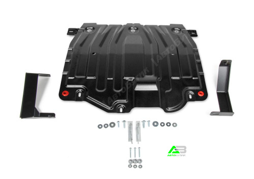 Защита картера двигателя и КПП AutoMax для Hyundai Elantra, Сталь 1,5 мм, арт. AM.2382.2
