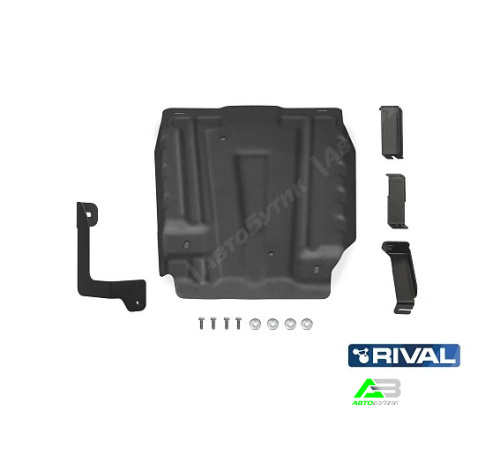 Защита топливного бака Rival для Renault Arkana, Сталь 1,5 мм, арт. 11147181