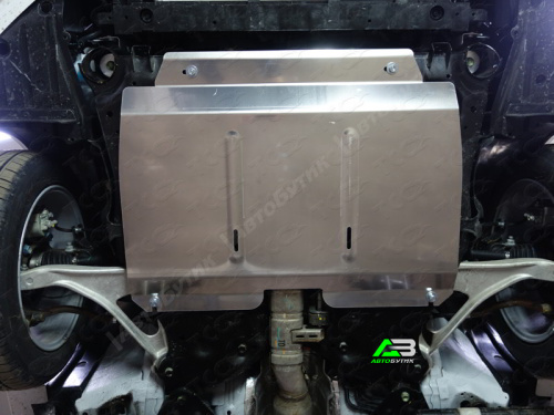 Защита картера двигателя и КПП TCC для Nissan Pathfinder, Алюминий 4 мм, арт. ZKTCC00007