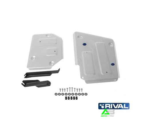 Защита топливного бака Rival для Haval F7, Алюминий 3 мм, арт. 33394161