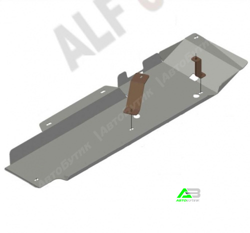 Защита топливопровода ALFeco для Honda CR-V, Сталь 2 мм, арт. ALF0933st