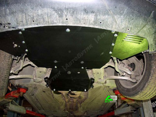 Защита картера двигателя SHERIFF для Audi A8, Сталь 2 мм, арт. 02.0085
