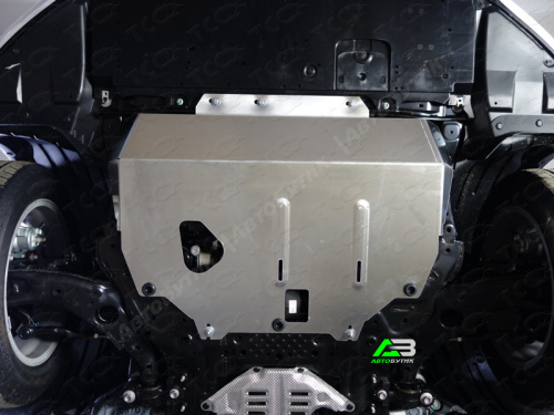 Защита картера двигателя и КПП TCC для Mazda Mazda6, Алюминий 4 мм, арт. ZKTCC00015
