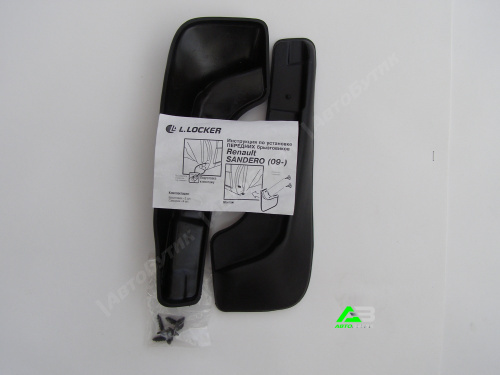 Брызговики передние L.Locker  для Dacia Renault Sandero, арт. 7006072151