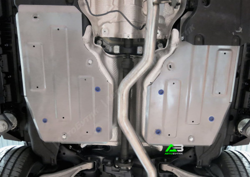 Защита топливного бака Rival для Mercedes-Benz GL-Класс, Алюминий 3 мм, арт. 333.3926.1