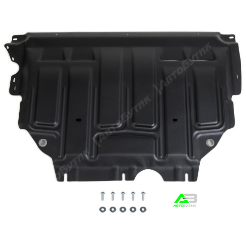 Защита картера двигателя и КПП AutoMax для Volkswagen Jetta, Сталь 1,4 мм, арт. AM51281