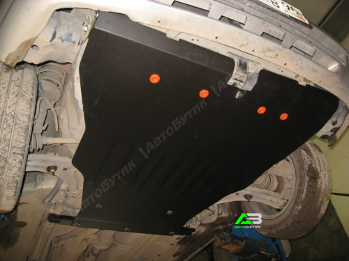 Защита картера двигателя и КПП ALFeco для Nissan Sunny, Сталь 2 мм, арт. ALF1536st